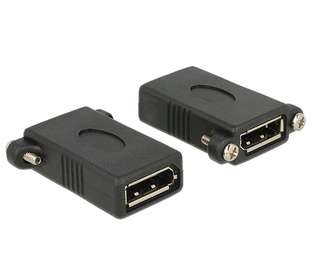 DeLOCK DisplayPort 1.1 F-F Noir