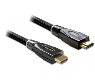 DeLOCK 5m HDMI AM/AM câble HDMI HDMI Type A (Standard) Noir