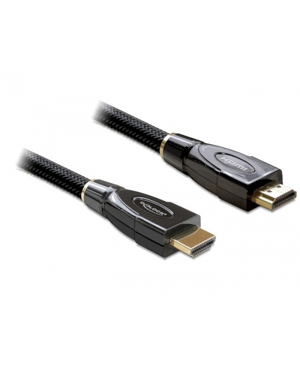 DeLOCK 5m HDMI AM/AM câble HDMI HDMI Type A (Standard) Noir DeLOCK 5m HDMI AM/AM câble HDMI HDMI Type A (Standard) Noir