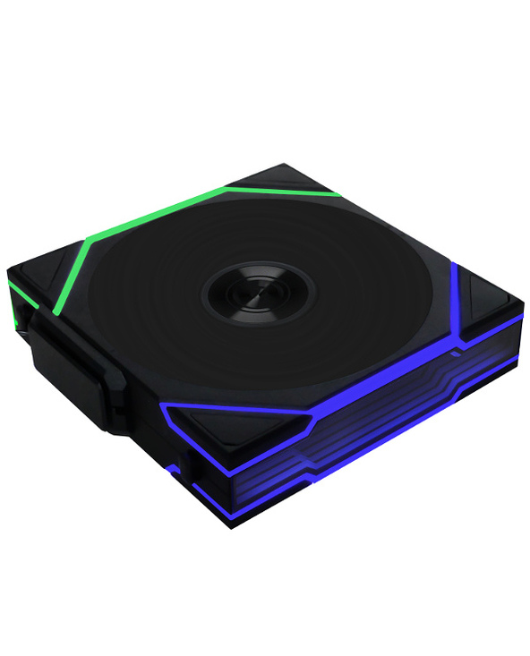 Lian Li Uni Fan TL Wireless Lüfter ARGB PWM - Reverse Blade 120mm schwarz Boitier PC Ventilateur 12 cm Noir 1 pièce(s)