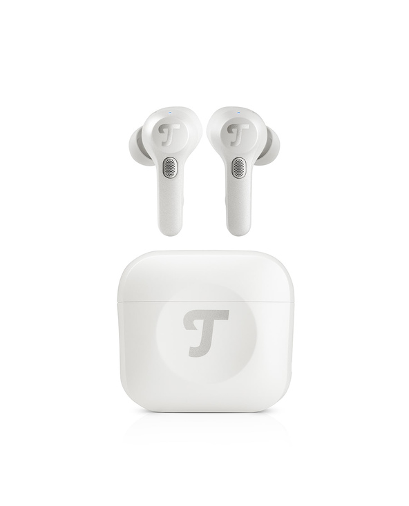 Teufel AIRY TWS Pro Casque Sans fil Ecouteurs Appels/Musique Bluetooth Blanc