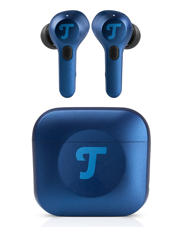 Teufel AIRY TWS Pro Casque Sans fil Ecouteurs Appels/Musique Bluetooth Bleu