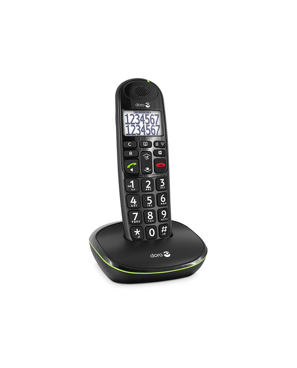 Doro PhoneEasy 110 Téléphone DECT Identification de l'appelant Noir
