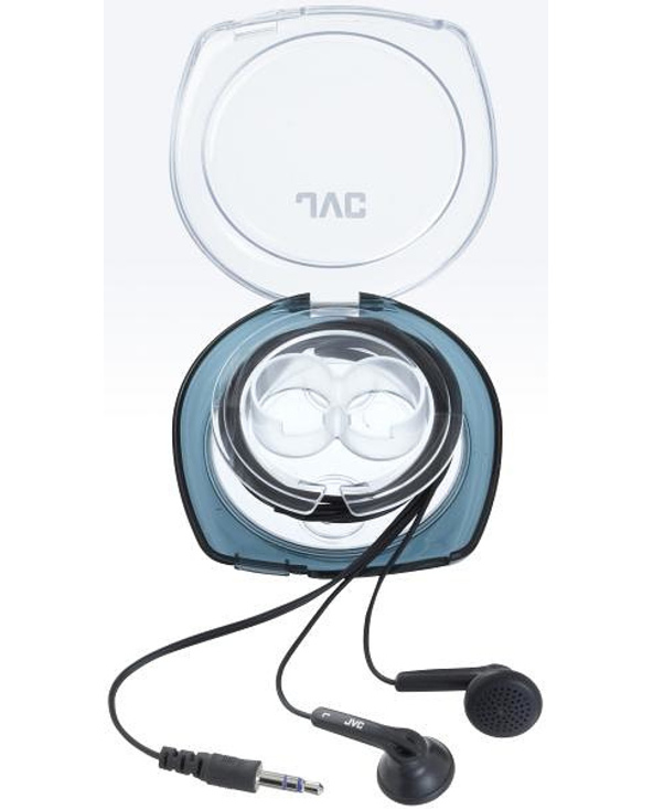 JVC Ear Bud Headphone Écouteurs Avec fil Ecouteurs Musique Noir