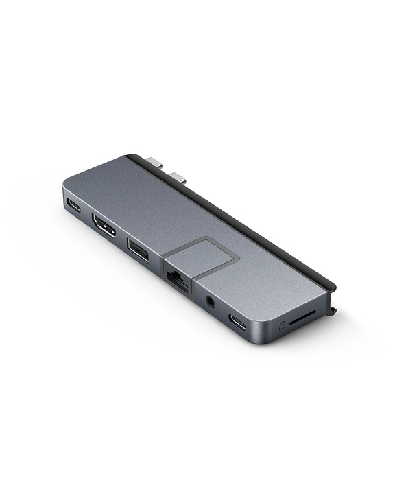 HYPER DUO PRO 7-in-2 USB-C Hub USB Type-C 104 Mbit/s Gris