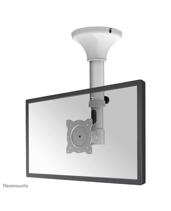 Neomounts FPMA-C025SILVER Support de plafond pour écran de 10-30" - h37-47 cm - inclinable