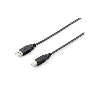 Equip 128861 Câble USB 2.0 Type A vers Type B, 3.0m , Noir