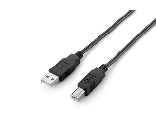 Equip 128864 Câble USB 2.0 Type A vers Type B, 2.0m, noir