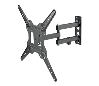 Manhattan 462624 support pour téléviseur 139,7 cm (55") Noir