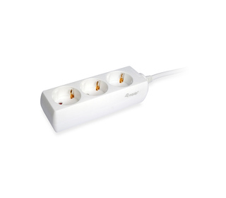 Equip 245550 multiprise 1,5 m 3 sortie(s) CA Intérieure Blanc