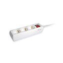 Equip 245551 multiprise 1,5 m 3 sortie(s) CA Intérieure Blanc