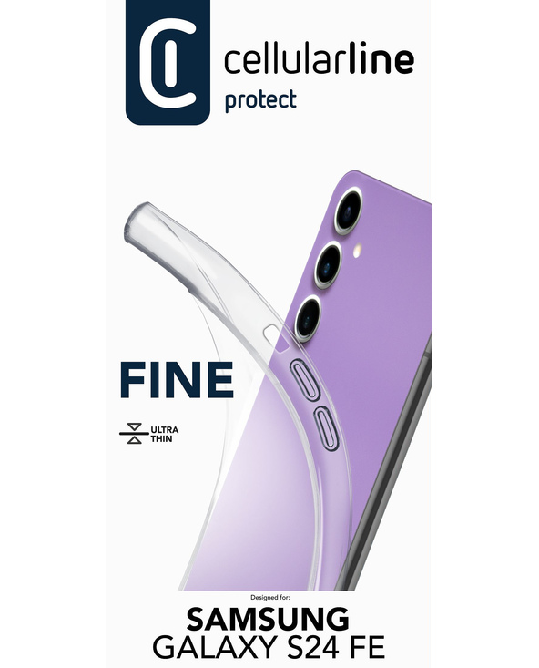 Cellularline 8018080487934 coque de protection pour téléphones portables 17 cm (6.7") Housse Transparent