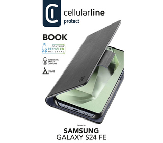 Cellularline 8018080487941 coque de protection pour téléphones portables 17 cm (6.7") Étui avec portefeuille Noir