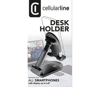 Cellularline Desk Holder - Universal for Smartphones and Tablets