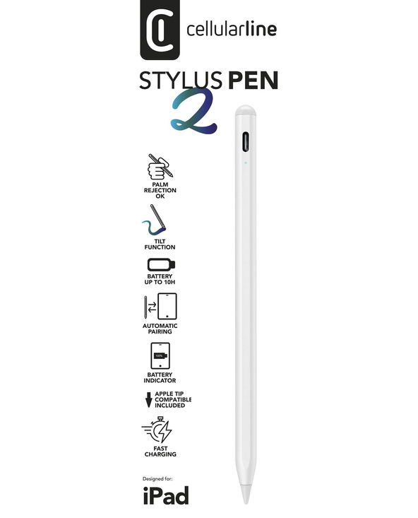 Cellularline 8018080488719 stylet 80 g Gris
