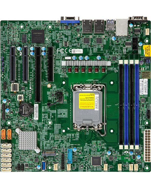 Supermicro X13SCL-F-B Bulk Intel C262 LGA 1700 micro ATX