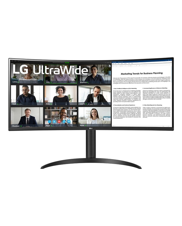 LG 34WR55QK-B 34" Wide Quad HD 5 ms Noir