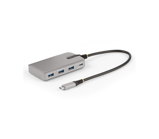 StarTech.com Hub USB-C à 4 Ports avec Sortie Vidéo USB-C DP Alt Mode 4K 60Hz - 3x USB-A, 1x USB Type-C, 100W Power Delivery Pass