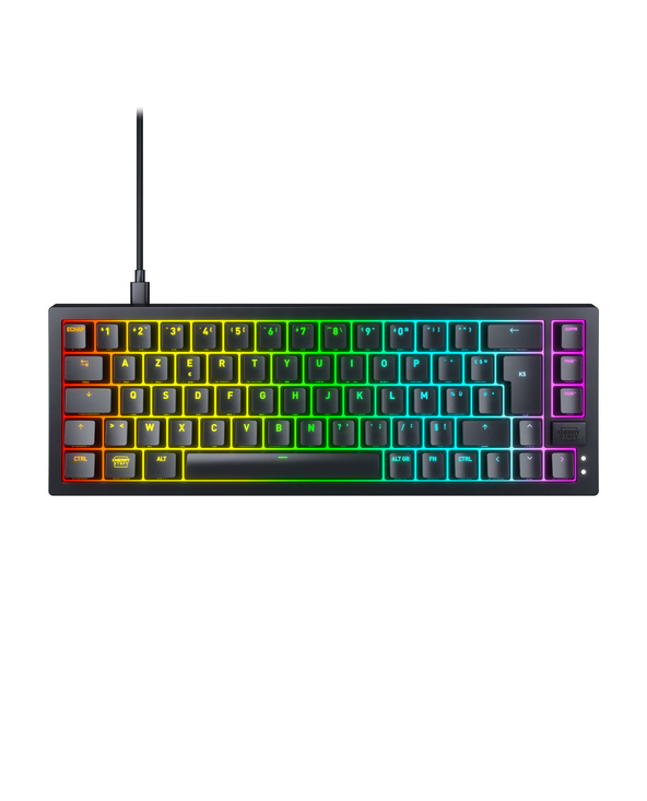 CHERRY K5V2 Compact clavier Jouer USB AZERTY Français Noir