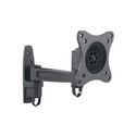 Manhattan 423700 support d'écran plat pour bureau 68,6 cm (27") Mur Noir