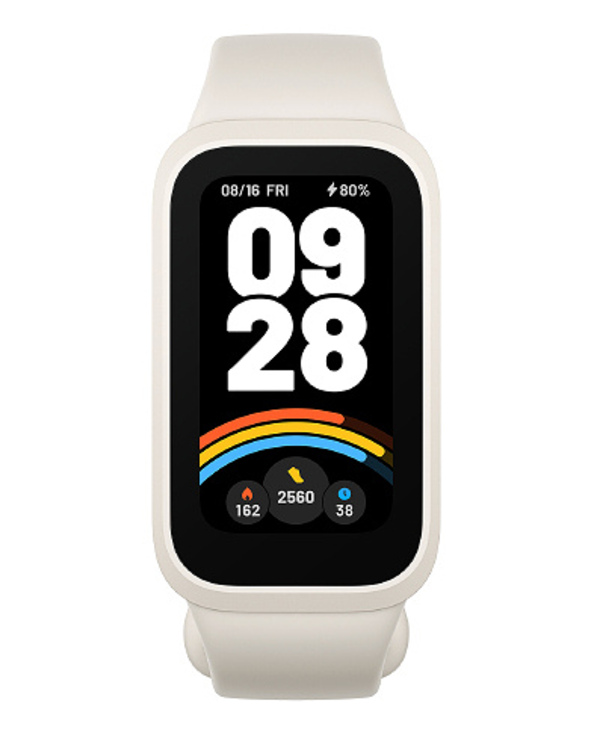 Xiaomi Smart Band 9 Active TFT Bracelet connecté 3,73 cm (1.47") Beige, Blanc