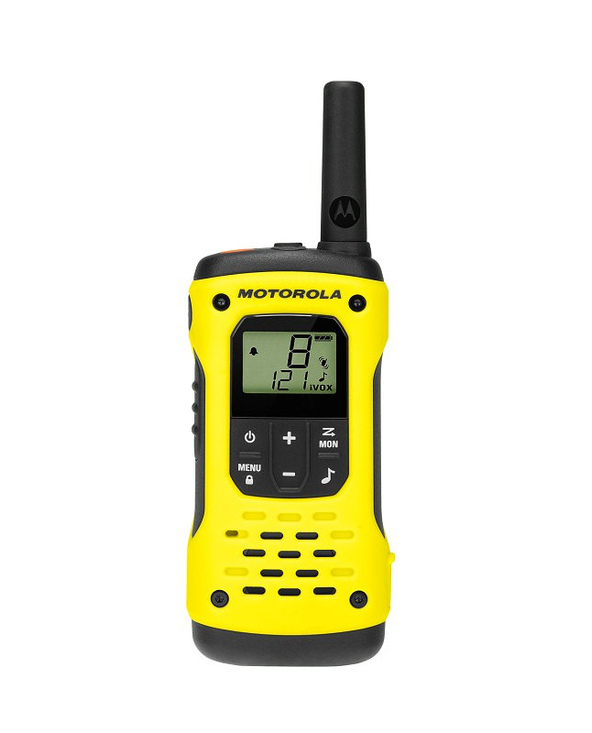 Motorola Talkabout T92 H2O radio bidirectionnelle 16 canaux 446.00625 - 446.19375 MHz Noir, Jaune
