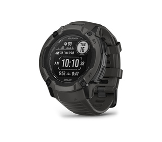 Garmin Instinct 2X Solar 2,79 cm (1.1") MIP 50 mm Numérique 176 x 176 pixels Écran tactile Graphite GPS (satellite)