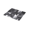 ENDORFY Crystal Black L Tapis de souris de jeu Noir, Blanc
