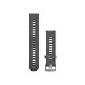 Garmin Quick Release Bande Anthracite Silicone