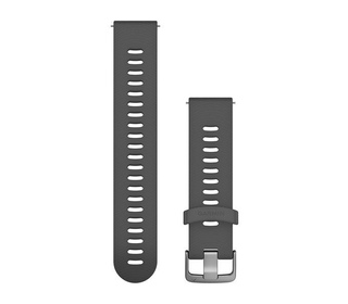 Garmin Quick Release Bande Anthracite Silicone