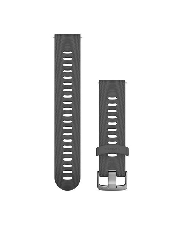 Garmin Quick Release Bande Anthracite Silicone
