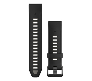 Garmin Quickfit Bande Noir, Gris Silicone