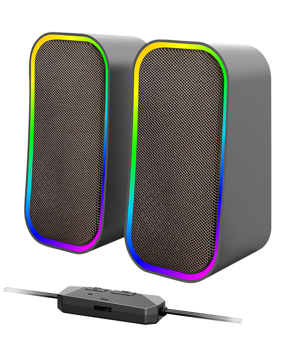 SPEEDLINK TOKEN RGB Noir Avec fil &sans fil 6 W