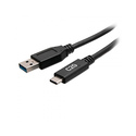 C2G Câble USB-C 6 pouces mâle vers USB-A mâle - USB 3.2 Gen 1 (5 Gbits/s)