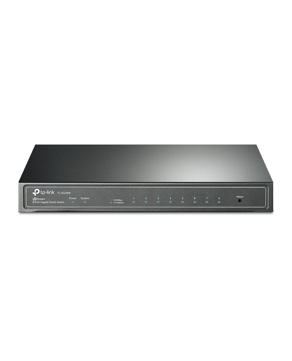 TP-Link TL-SG2008 Géré L2 Gigabit Ethernet (10/100/1000) Noir