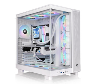 Thermaltake View 380 XL TG ARGB Midi Tower Blanc