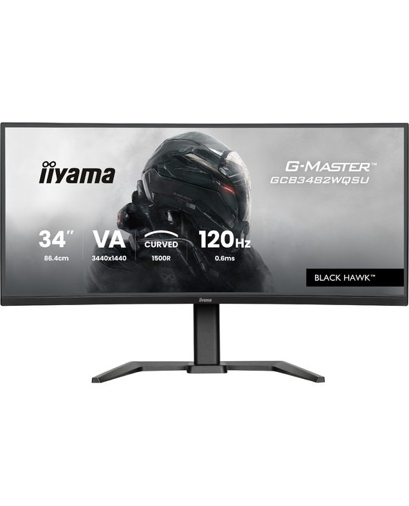 iiyama GCB3482WQSU-B1 34" LED UltraWide Quad HD 0,6 ms Noir