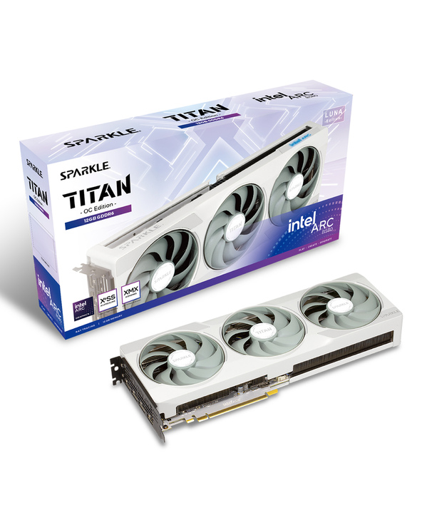 Sparkle Technology Intel Arc B580 Luna OC 12 Go GDDR6