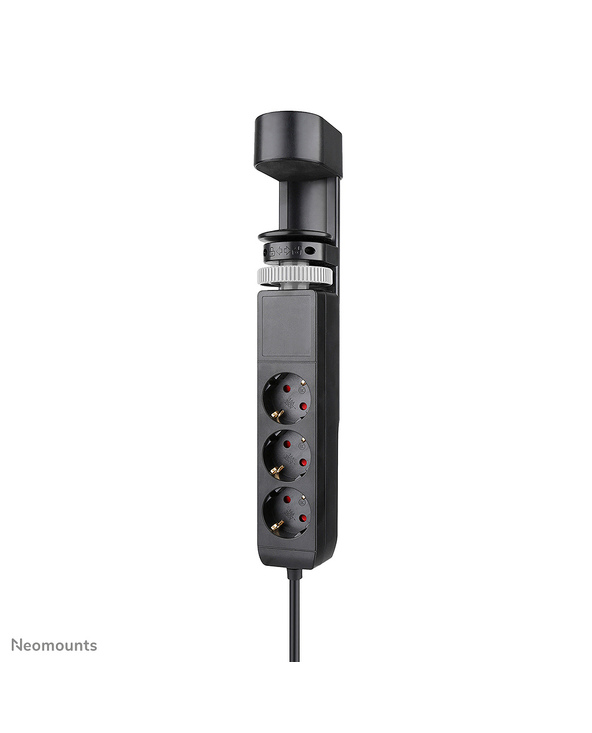 Neomounts DS22-840BL6 Multiprise de bureau avec pince et ports USB-C et USB-A - charge rapide