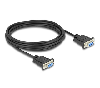 DeLOCK Câble Serial RS-232 D-Sub9 femelle à femelle 5 m