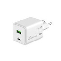 MediaRange MRMA113-2 chargeur d'appareils mobiles Smartphone, Tablette Blanc Secteur Charge rapide Intérieure
