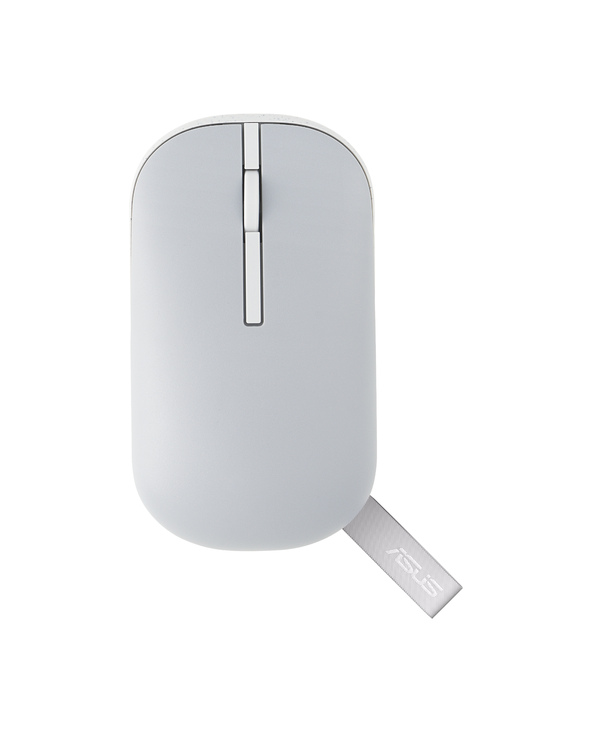 ASUS Marshmallow Mouse MD100 souris Bureau Ambidextre RF sans fil + Bluetooth Optique 1600 DPI