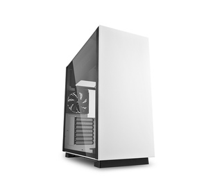 Sharkoon Pure Steel Midi Tower Noir, Blanc