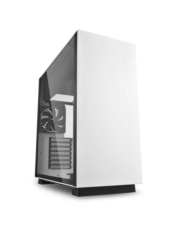 Sharkoon Pure Steel Midi Tower Noir, Blanc