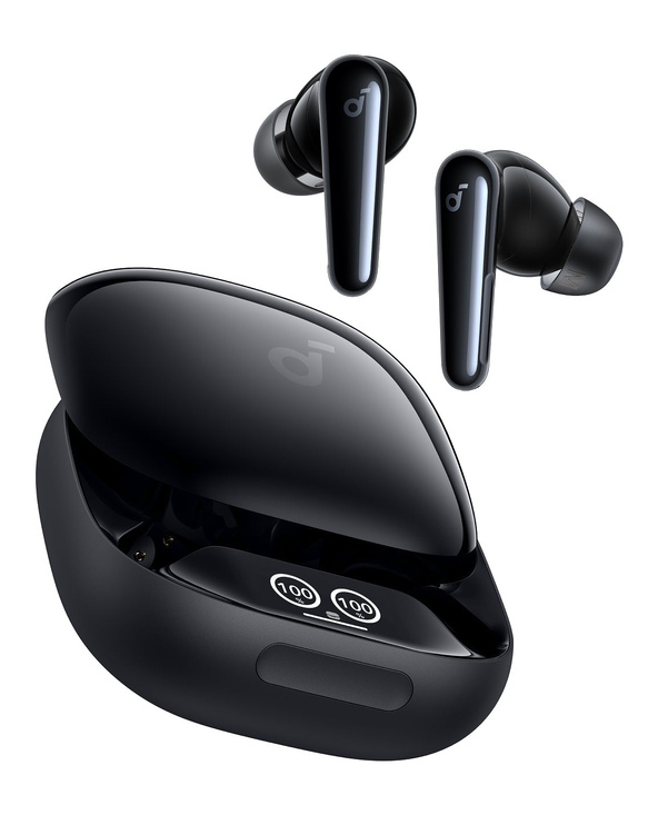 Anker Liberty 4 Pro Casque True Wireless Stereo (TWS) Ecouteurs Appels/Musique/Sport/Au quotidien USB Type-C Bluetooth Noir