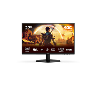 AOC G4 Q27G42XNE 27" LED Quad HD 1 ms Noir, Rouge