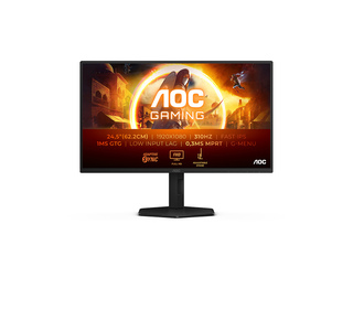 AOC G4 25G4SXU 24.5" LED Full HD 1 ms Noir, Gris