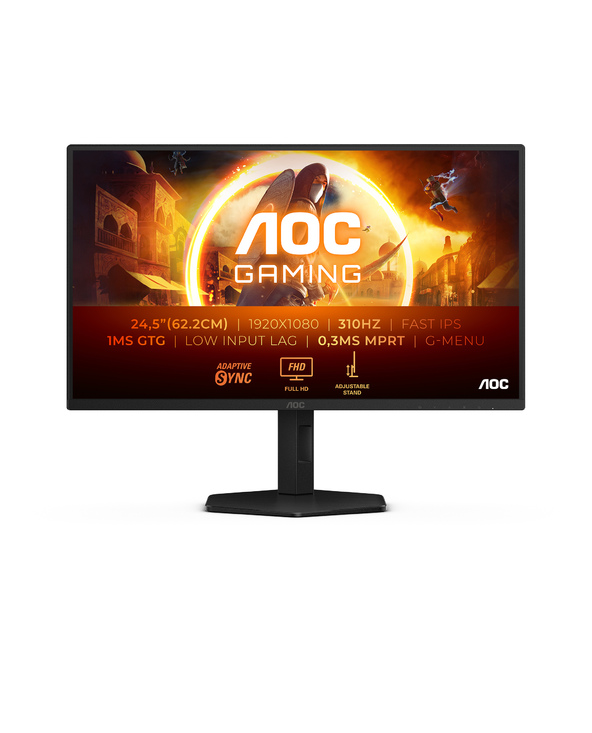 AOC G4 25G4SXU 24.5" LED Full HD 1 ms Noir, Gris