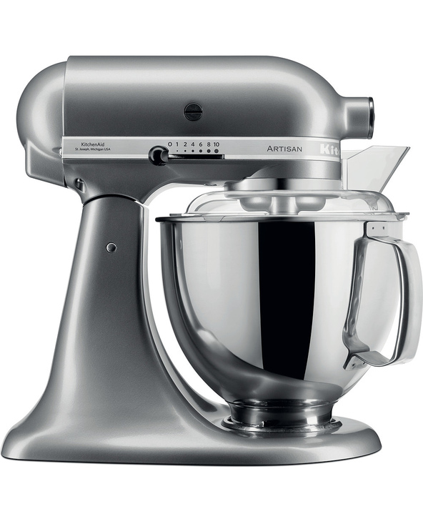 KitchenAid 5KSM175PSECU robot de cuisine 300 W 4,8 L Noir, Onyx