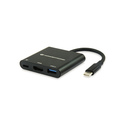 Conceptronic DONN01B station d'accueil USB 3.2 Gen 1 (3.1 Gen 1) Type-C Noir